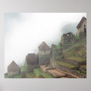Sydamerika Peru Macchu Picchu Poster