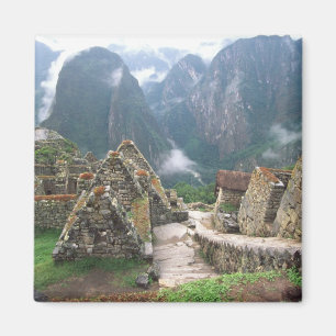 Sydamerika, Peru, Machu Picchu Magnet