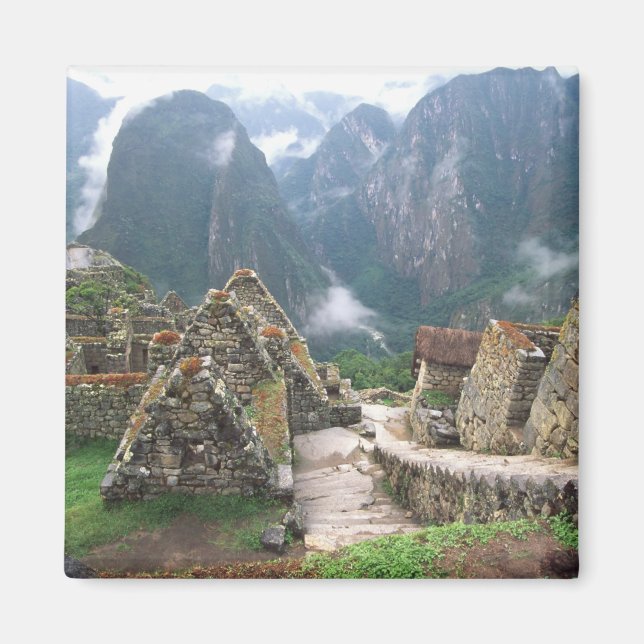 Sydamerika, Peru, Machu Picchu Magnet (Framsidan)