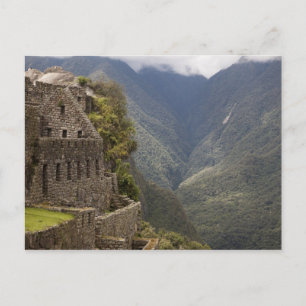Sydamerika, Peru, Machu Picchu. Stenyper Vykort