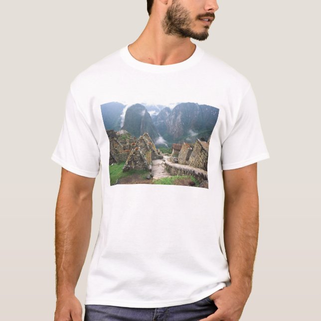 Sydamerika, Peru, Machu Picchu T Shirt (Framsida)