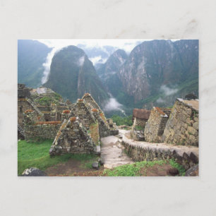 Sydamerika, Peru, Machu Picchu Vykort
