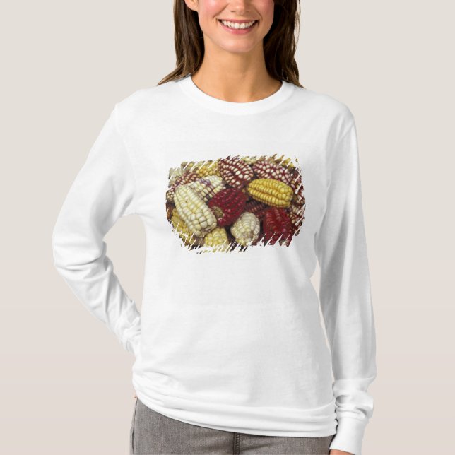 Sydamerika, Peru Majs, Majs T Shirt (Framsida)