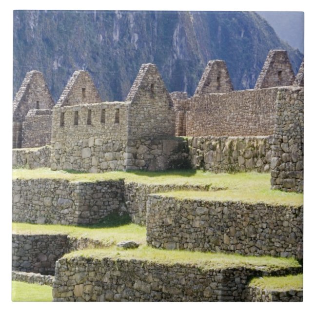 Sydamerika - Peru. Stenarbete i den förlorade inka Kakelplatta (Framsidan)