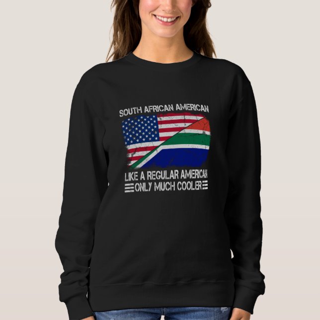 Sydamerika som en vanlig amerikansk Hal T Shirt (Framsida)