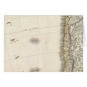 Sydamerika, sydöstra hälsningskort