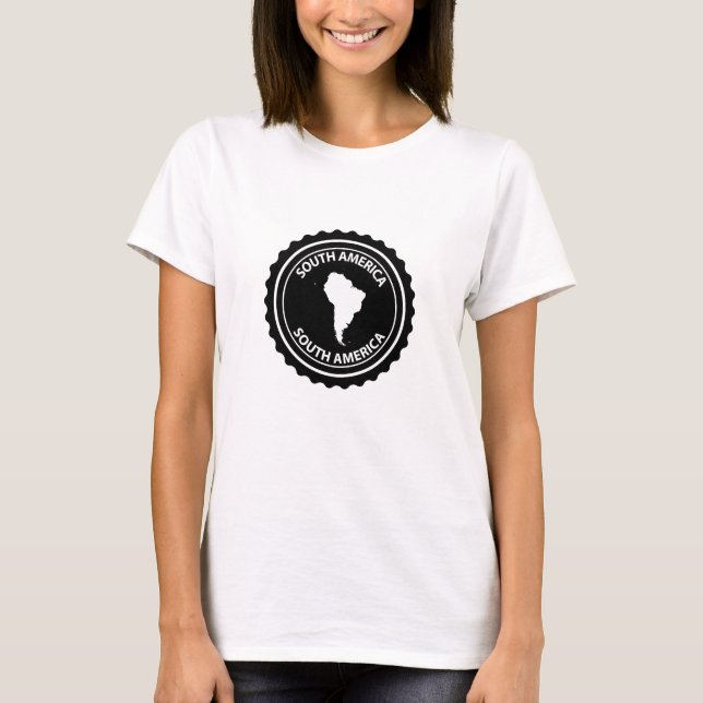 Sydamerika T Shirt (Framsida)