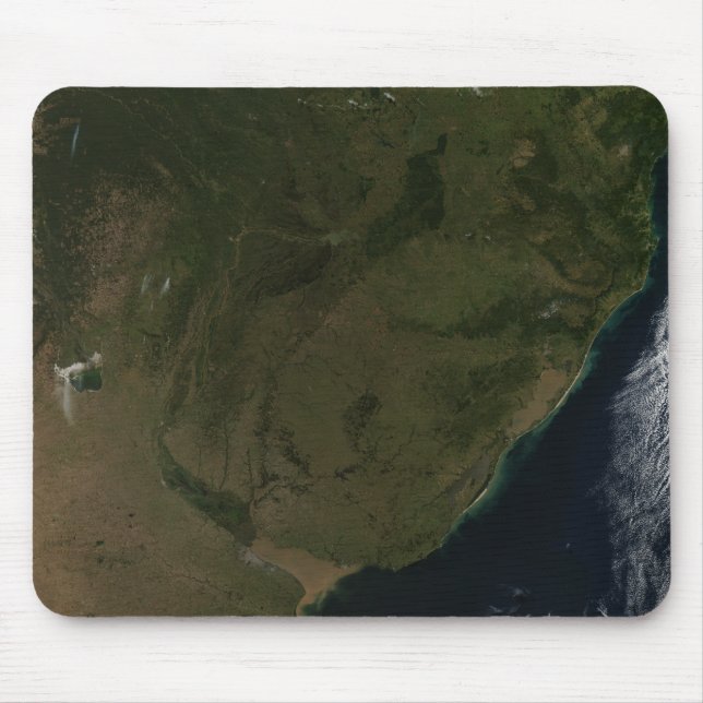 Sydamerikas satellitvy musmatta (Framsidan)