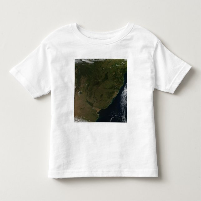 Sydamerikas satellitvy t shirt (Framsida)