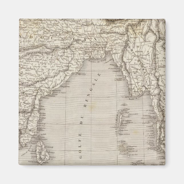 Sydasien, Indien Magnet (Framsidan)