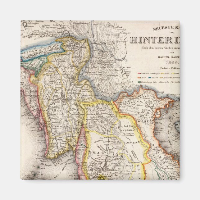 Sydasien Magnet (Framsidan)