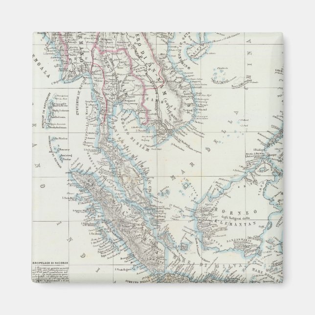 Sydasien Magnet (Framsidan)