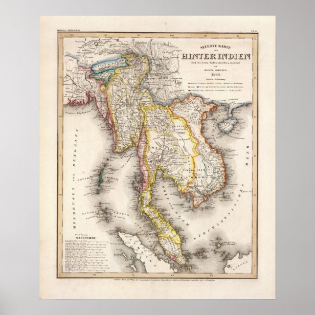 Sydasien Poster (Framsidan)