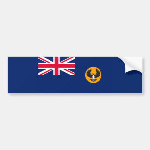 Sydaustraliska Flagga (Australiska staten) (SA) Bildekal