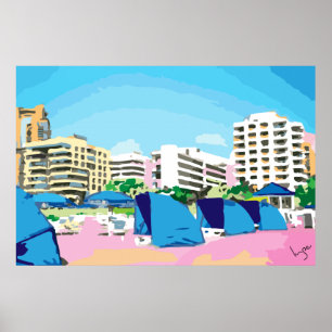 SYDBEACH, MIAMI, FLORIDA POSTER