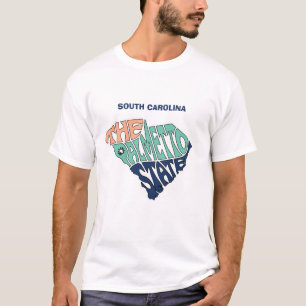 Sydcarolina Smeknamn Ord Konst T Shirt