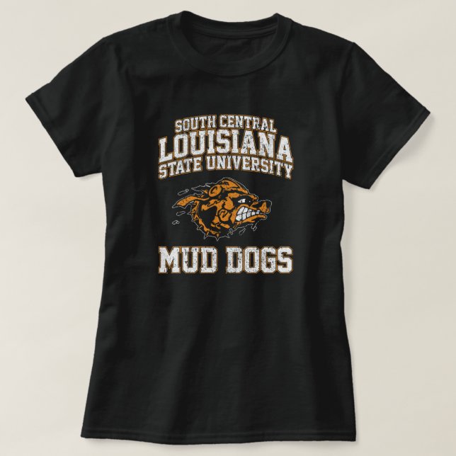 Sydcentrala Louisiana-staten Universiteten Lera Hu T Shirt (Design framsida)