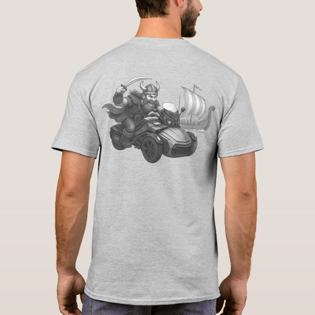 Sydcentrala Minnesota Kapitel - Spyder Viking 3 T Shirt (Baksida)