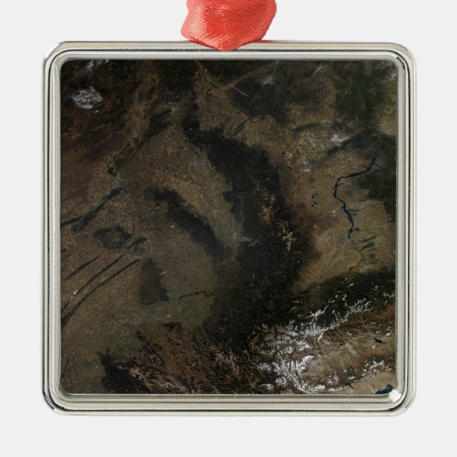 Sydcentrala Ryssland Julgransprydnad Metall (Framsidan)