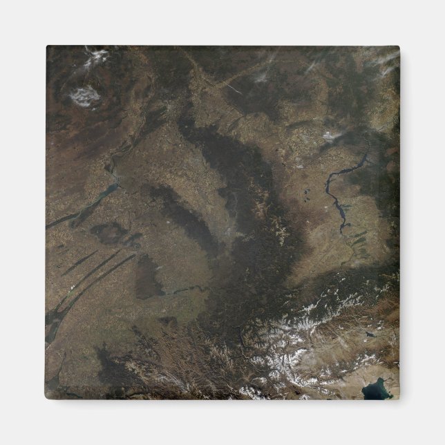 Sydcentrala Ryssland Magnet (Framsidan)