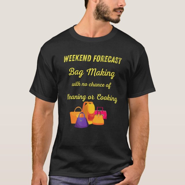 Syddhandväska Skapar sömmersydd T Shirt (Framsida)