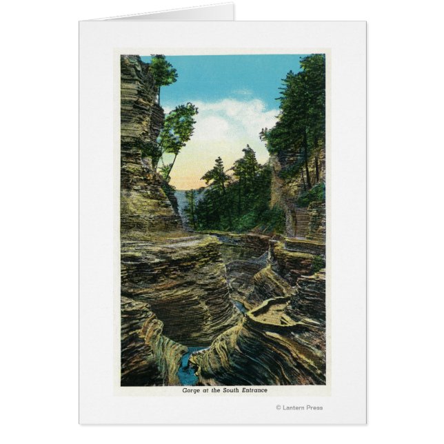 Sydeuropéns syn hälsningskort (Framsidan)