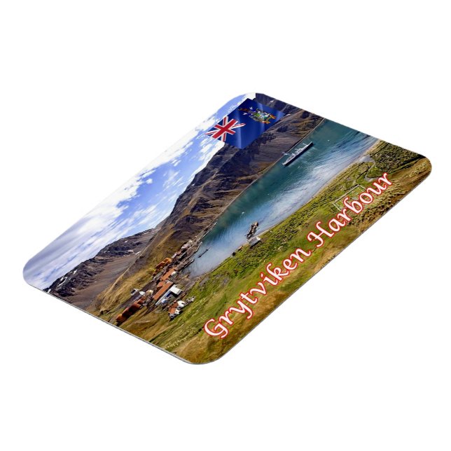 Sydgeorgien och Sydsandwich I- Magnet (Vänstra Sidan)