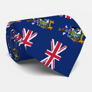 Sydgeorgien och Sydsandwichöarnas flagga Slips