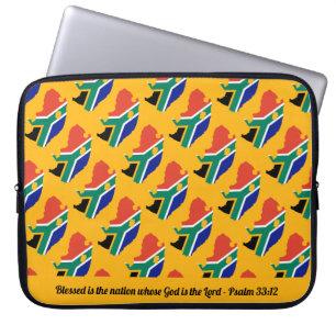 SYDH-AFRIKA, färgad naturgummi, bärbar dator med 3 Laptop Fodral