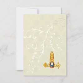 Sydindiska hindu-bröllopsinbjudan inbjudningar