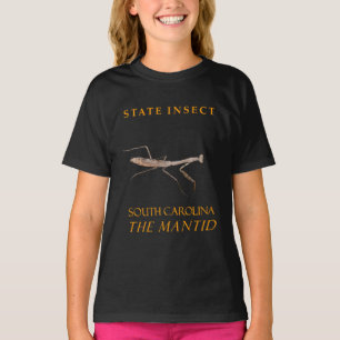 Sydkarolina Territory Insekt Bönsyrsan T Shirt