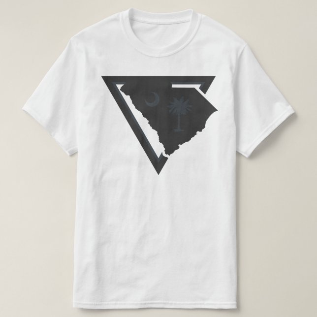 Sydkarolintriangel Tee (Design framsida)