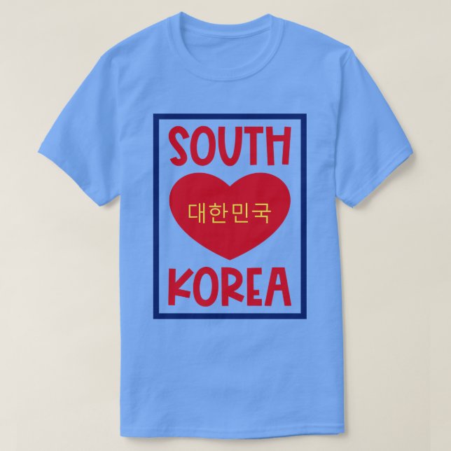 Sydkorea 1 t shirt (Design framsida)
