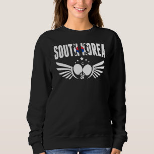 Sydkorea Bordtennis Stöd koreansk pingis T Shirt