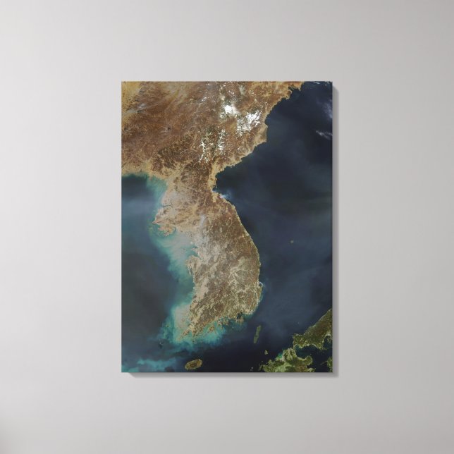 Sydkorea Canvastryck (Framsida)