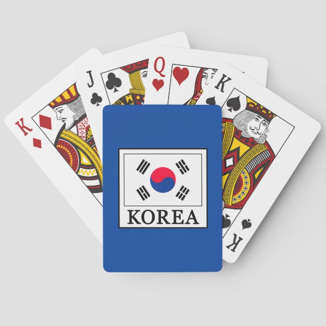 Sydkorea Casinokort (Baksidan)