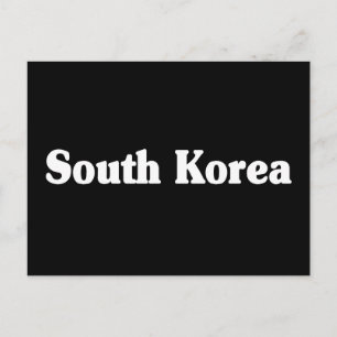 Sydkorea Classic Stil Vykort