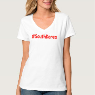 "#Sydkorea" Cute Design. Köp nu T Shirt