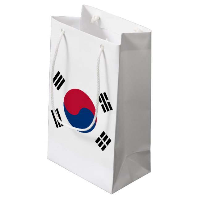 Sydkorea flagga (Baksidan Vinklad)