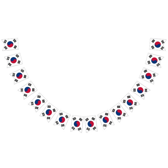 Sydkorea flagga (Alla)