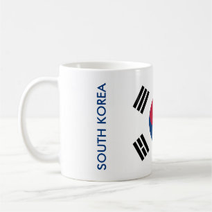 SYDKOREA FLAGGA KAFFEMUGG