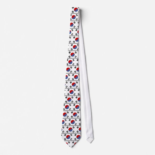 Sydkorea flagga slips (Framsida)