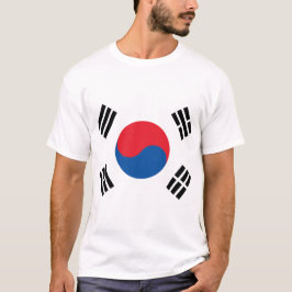 Sydkorea Flagga T Shirt