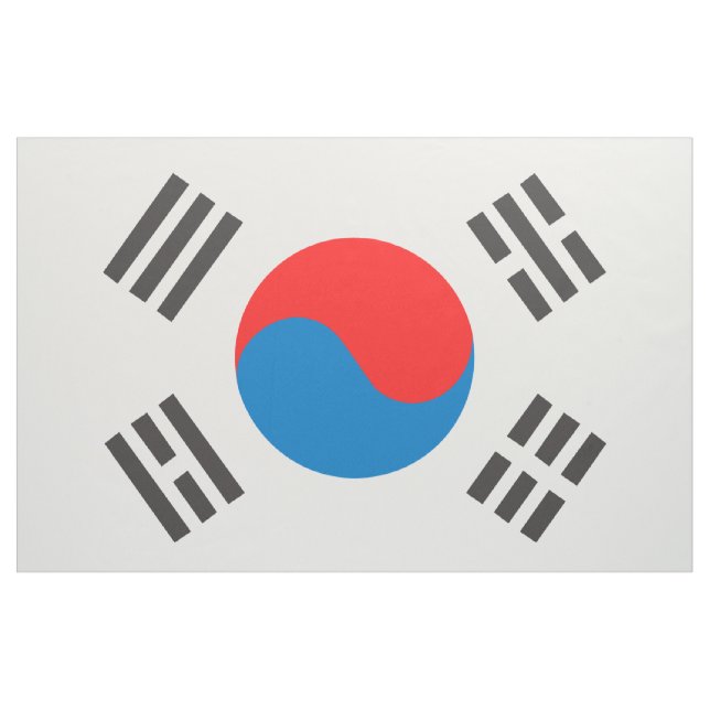 Sydkorea flagga tyg (Yard)