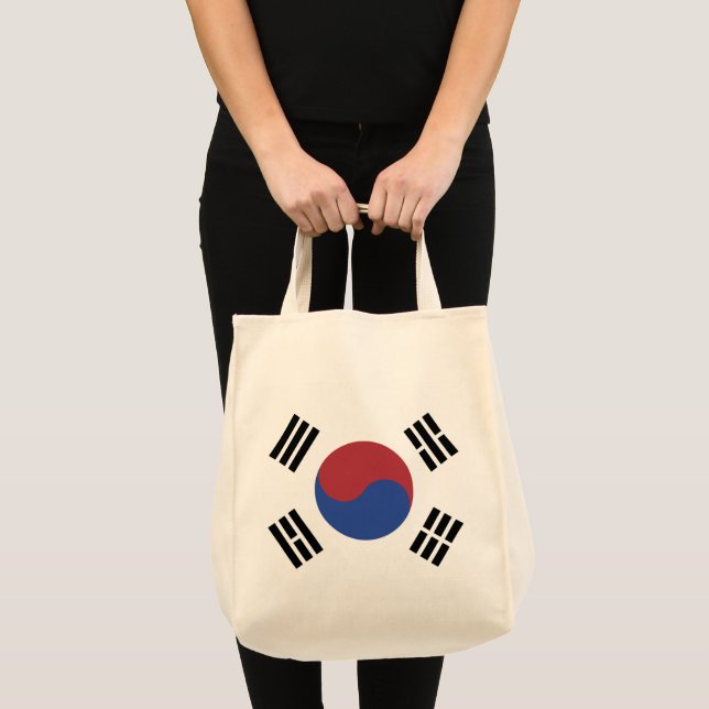 Sydkorea flagga tygkasse (Framsida (produkt))