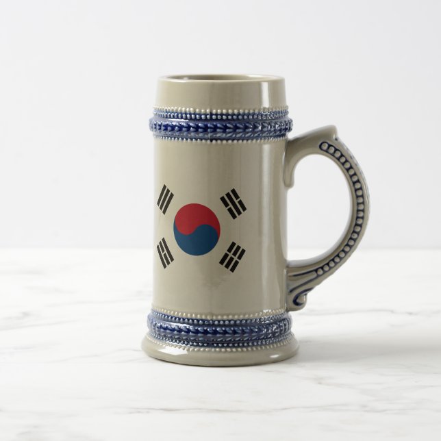 Sydkorea flagga - Yin Yang Sejdel (Höger)