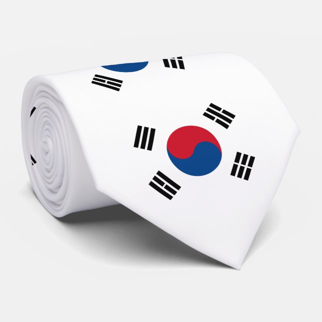 Sydkorea flagga - Yin Yang Slips (Rullad)