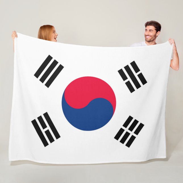 Sydkorea Fleecefilt (På plats)