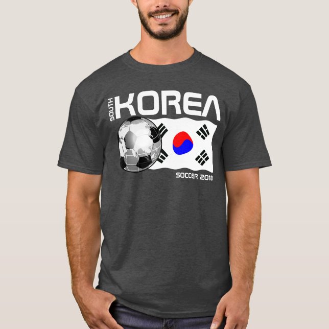 Sydkorea fotbollT-tröja T Shirt (Framsida)
