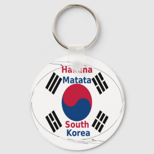 Sydkorea Hakuna Matata Nyckelring